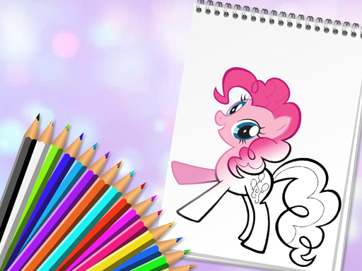 【Cute Pony Coloring Book】ゲームをプレイする