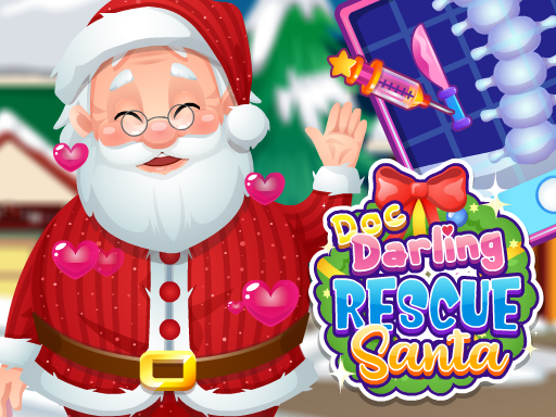 世話ゲーム【Doc Darling Santa Surgery】ゲームのサムネイル画像