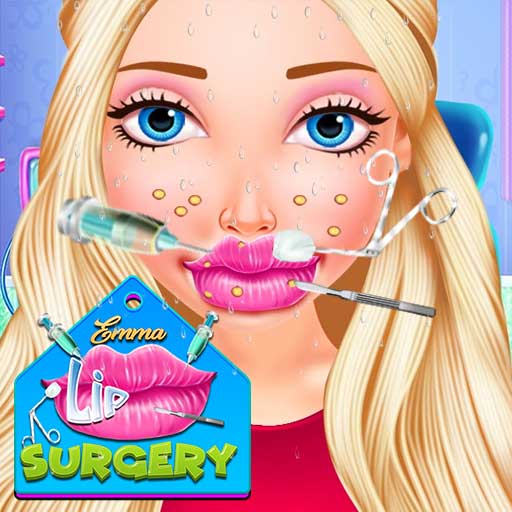 世話ゲーム【Emma Lip Surgery】ゲームのサムネイル画像