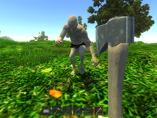 【Forest Survival Simulator】ゲームをプレイする