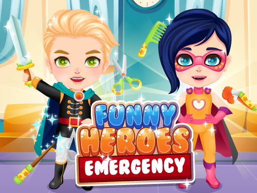 世話ゲーム【Funny Heroes Emergency】ゲームのサムネイル画像