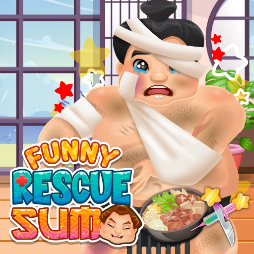 世話ゲーム【Funny Rescue Sumo】ゲームのサムネイル画像