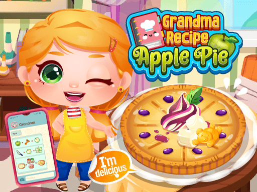 料理ゲーム【Grandma Recipe Apple Pie】ゲームのサムネイル画像
