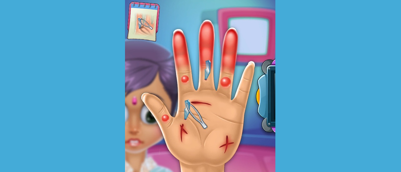 世話ゲーム【Hand Doctor】ゲームのサムネイル画像