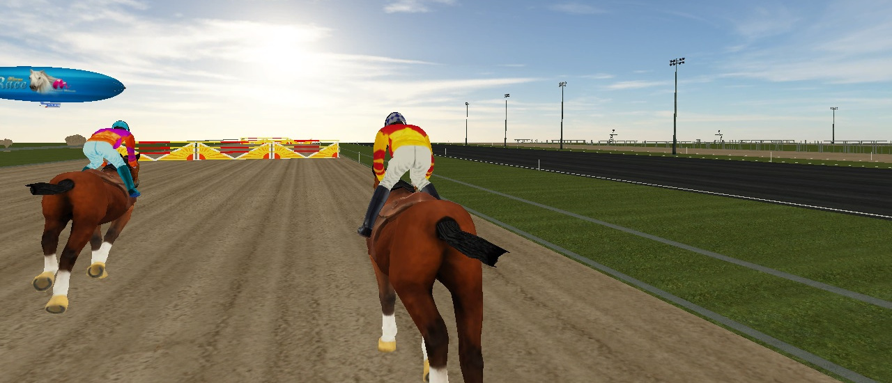 ドライブゲーム【Horse Ride Racing】ゲームのサムネイル画像