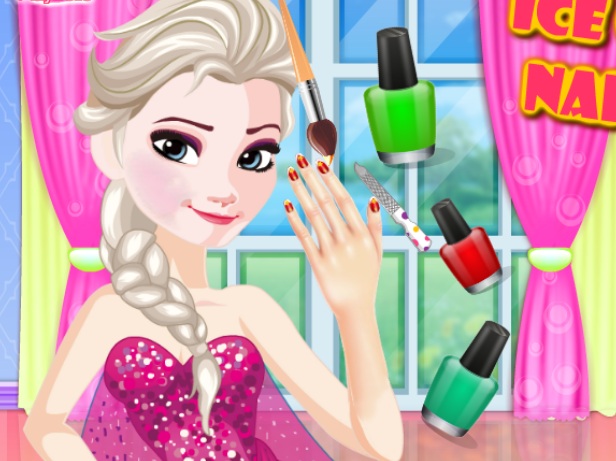 Play Ice Queen Nails Spa