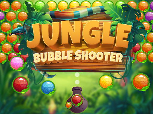 バブルゲーム【Jungle Bubble Shooter】ゲームのサムネイル画像