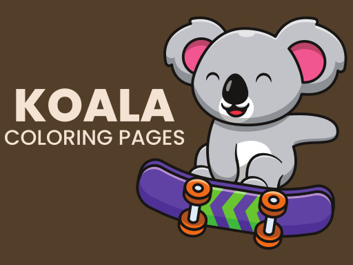 【Koala Coloring Pages】ゲームをプレイする