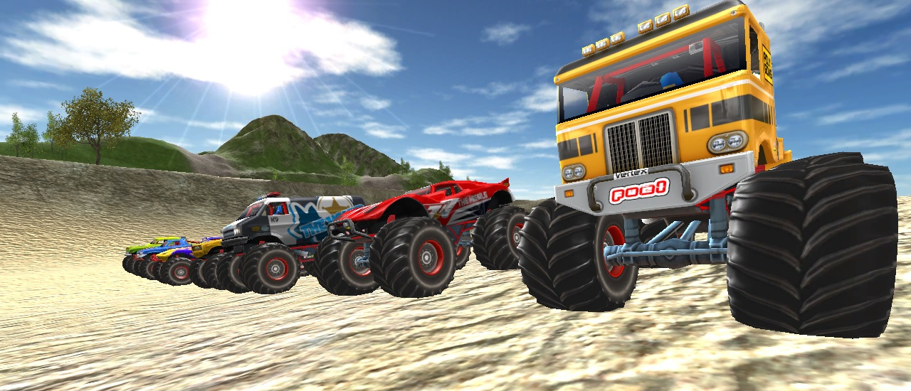 【Offroad Monster Trucks】ゲームをプレイする