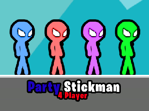 【Party Stickman 4 Player】ゲームをプレイする