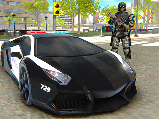 【Police cop driver simulator】ゲームをプレイする