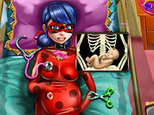 【Pregnant Dotted Girl Emergency】ゲームをプレイする