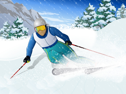 【Ski King 2022】ゲームをプレイする