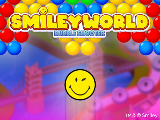 バブルゲーム【SmileyWorld Bubble Shooter】ゲームのサムネイル画像