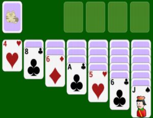 【Spiderette Solitaire】ゲームをプレイする
