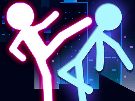 【Stickman Ultimate Street Fighter 3D】ゲームをプレイする