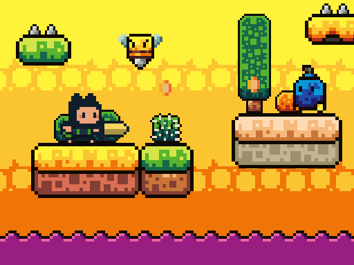 【Super Steve Adventure】ゲームをプレイする