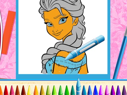 【The Princess Sisters Coloring】ゲームをプレイする