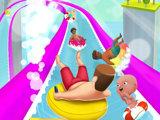 【WaterPark Slide.io】ゲームをプレイする