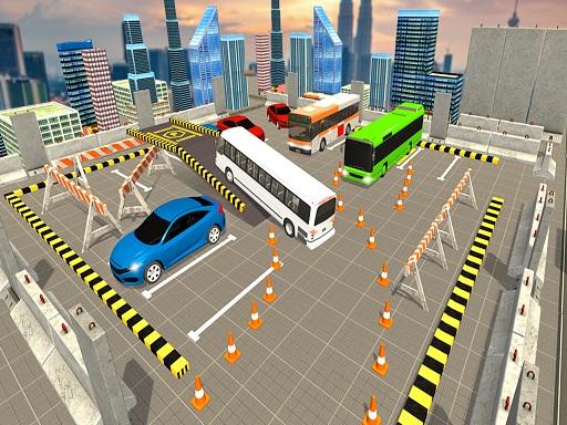 【American Modern Bus Parking : Bus Game Simulator 2020】ゲームをプレイする