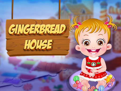 世話ゲーム【Baby Hazel Gingerbread House】ゲームのサムネイル画像