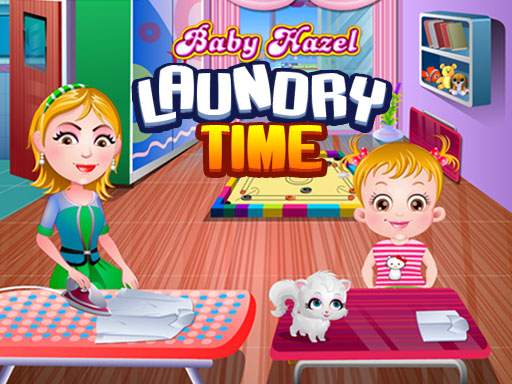 世話ゲーム【Baby Hazel Laundry Time】ゲームのサムネイル画像