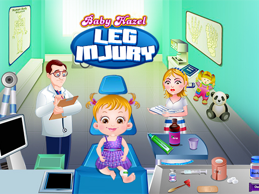 世話ゲーム【Baby Hazel Leg Injury】ゲームのサムネイル画像