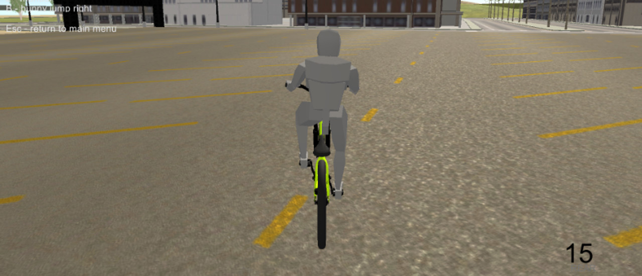 【Bicycle Simulator】ゲームをプレイする