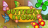 ボードゲームゲーム【Butterfly Kyodai 2】ゲームのサムネイル画像