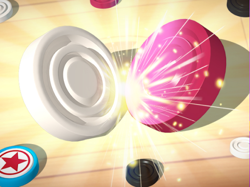 ボードゲームゲーム【Carrom Hero】ゲームのサムネイル画像