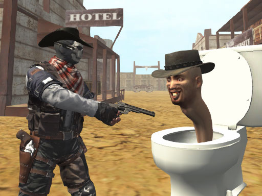 Play Cowboy vs Skibidi Toilets Thumbnail