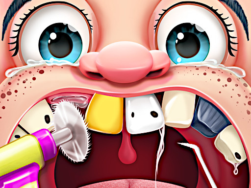 世話ゲーム【Crazy Dentist】ゲームのサムネイル画像