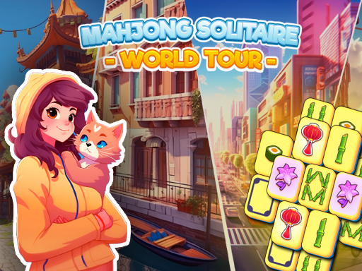 【Mahjong Solitaire World Tour】ゲームをプレイする