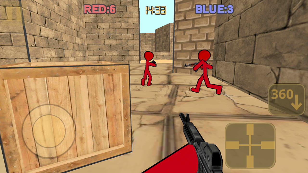【Stickman Counter Terror Shooter】ゲームをプレイする
