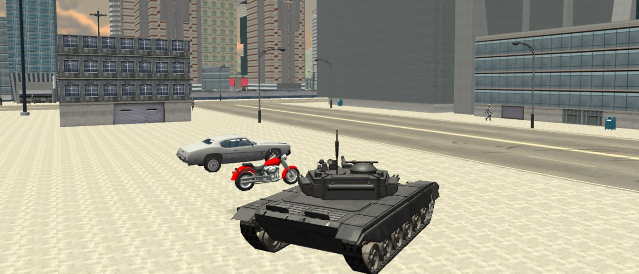 【Tank Driver Simulator】ゲームをプレイする