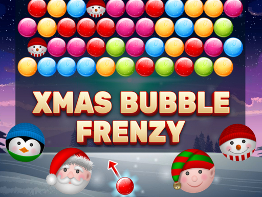 【Xmas Bubble Frenzy】ゲームをプレイする