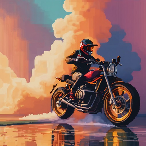 【3D Moto Simulator】ゲームをプレイする