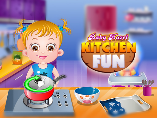 世話ゲーム【Baby Hazel Kitchen Fun】ゲームのサムネイル画像