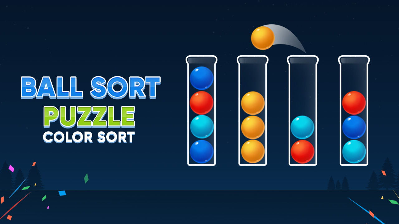 【Ball Sort Puzzle】ゲームをプレイする
