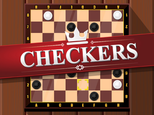 ボードゲームゲーム【Checkers】ゲームのサムネイル画像