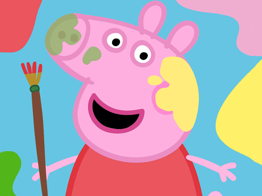 Play Cute Pigs Paint Box