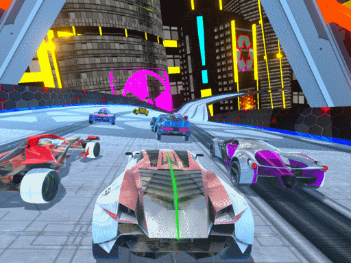 Play Cyber Cars Punk Racing