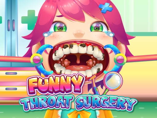 世話ゲーム【Funny Throat Surgery】ゲームのサムネイル画像