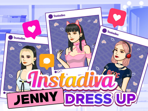 【Instadiva Jenny Dress Up】ゲームをプレイする
