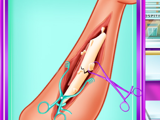 世話ゲーム【Ladybug Leg Surgery】ゲームのサムネイル画像