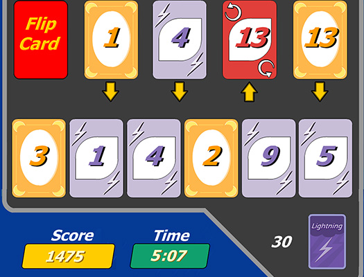 カードゲーム【Lightning Cards】ゲームのサムネイル画像
