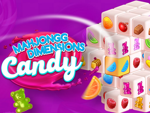 【Mahjongg Dimensions Candy 640 seconds】ゲームをプレイする