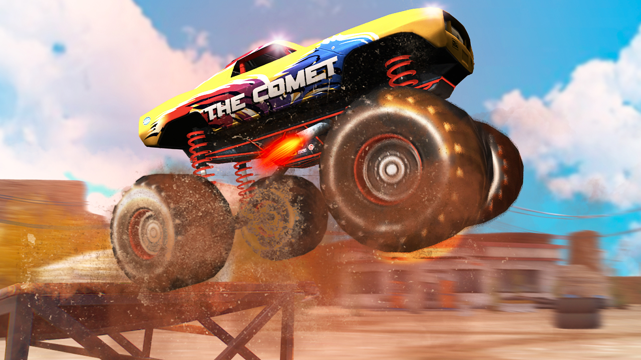 【Monster Truck Stunt Racing】ゲームをプレイする