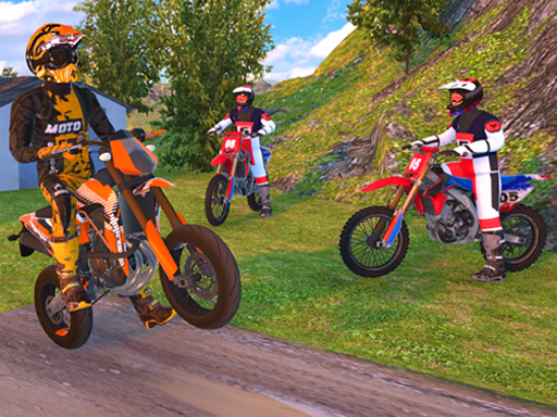 【Motocross Driving Simulator】ゲームをプレイする