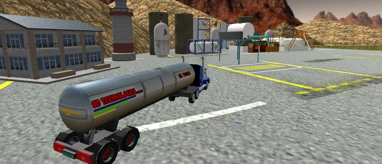 【Oil Tanker Truck Drive】ゲームをプレイする